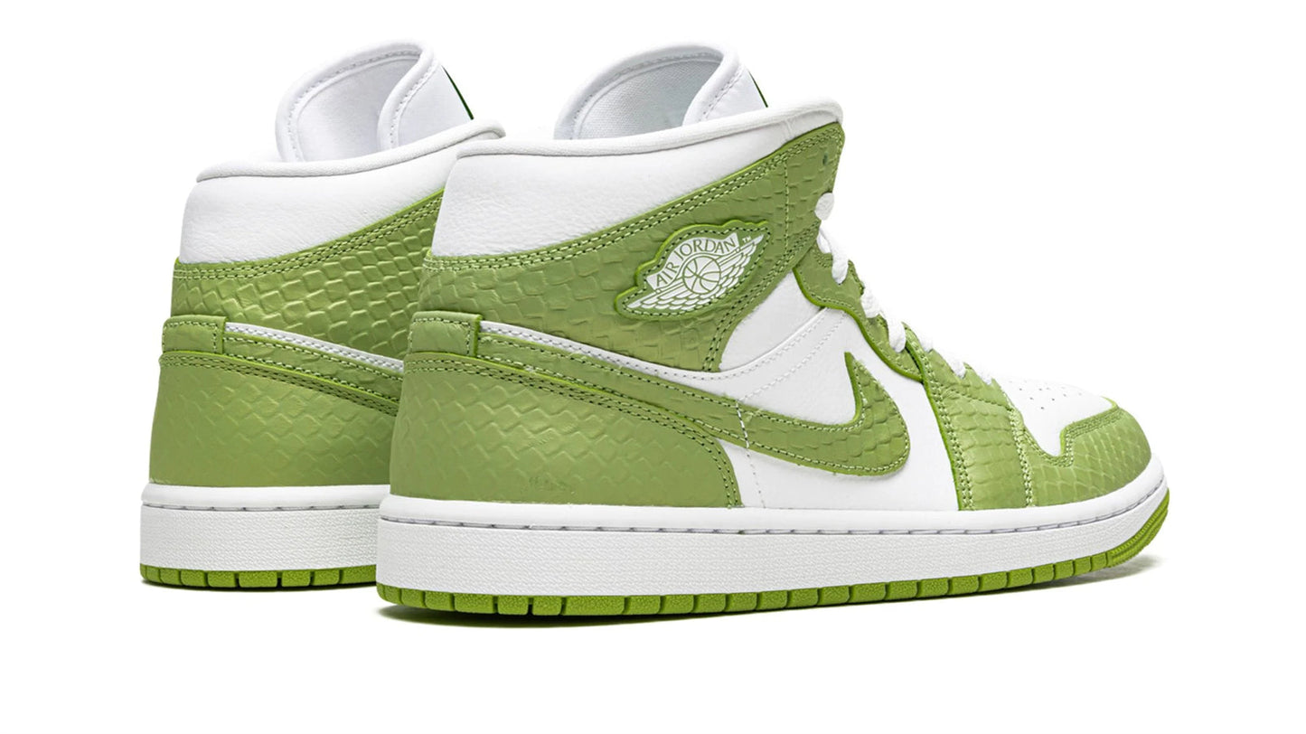 Jordan 1 MID SE WMNS "Green Python"