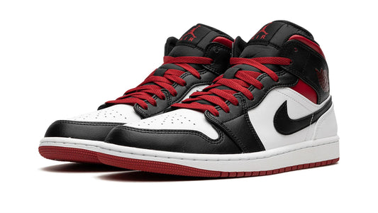 Jordan 1 Mid "Gym Red Black Toe"